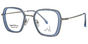 Agathe -T47 Bleu gris  Transparent Clear
