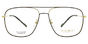 4019 - T56 Black & Gold1 Clear Lens