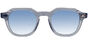 Leo - T48 Gris translucide Blue Transparent