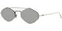 DIORINCLUSION - T55 Palladium 58 DC Grey Mirror Lenses