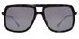 Westbound - T57 Matte Grey Tortoise Antique Silver Dark grey silver flash AR