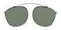Clip on SATIRO - T47 Gun Metal Green G15 Polar