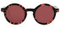 EVITA - T46 Ecaille Rose / Orange Prune