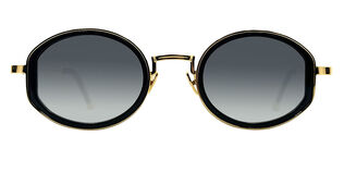 John Dalia Jared - T48 Shiny Black / Yellow Gold Grey Gradient
