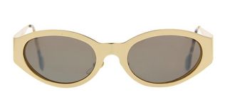 L.a. Eyeworks Power Tool - T54 Gold_1 Brown Lenses