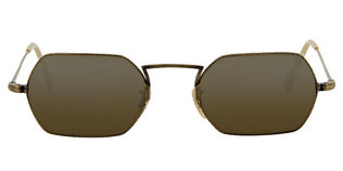 Oliver Peoples Pane - T46 Antique Gold Brown Lens