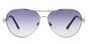 RC884S - T58 Silver metal & Black Dark Grey Lens 2