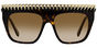 SC0010S - T55 Avana Gold Brown Brown Gradient Lenses Flash Gold