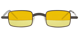 Theo Satisfashion - T45 Matte Grey Bi orange