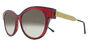 Lytchy - T53 Rouge Vif Transparent Brown Gradient Lens