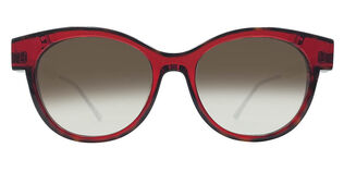 Thierry Lasry Lytchy - T53 Rouge Vif Transparent Brown Gradient Lens
