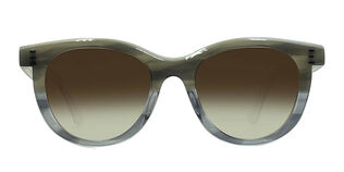 Thierry Lasry Syrupy - T52 Gris / Gris translucide Brown Gradient Lens