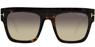 Tom Ford TF0847 - T52 Tortoise foncé Gris fumé