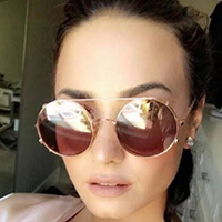 Demi Lovato Sunday somewhere